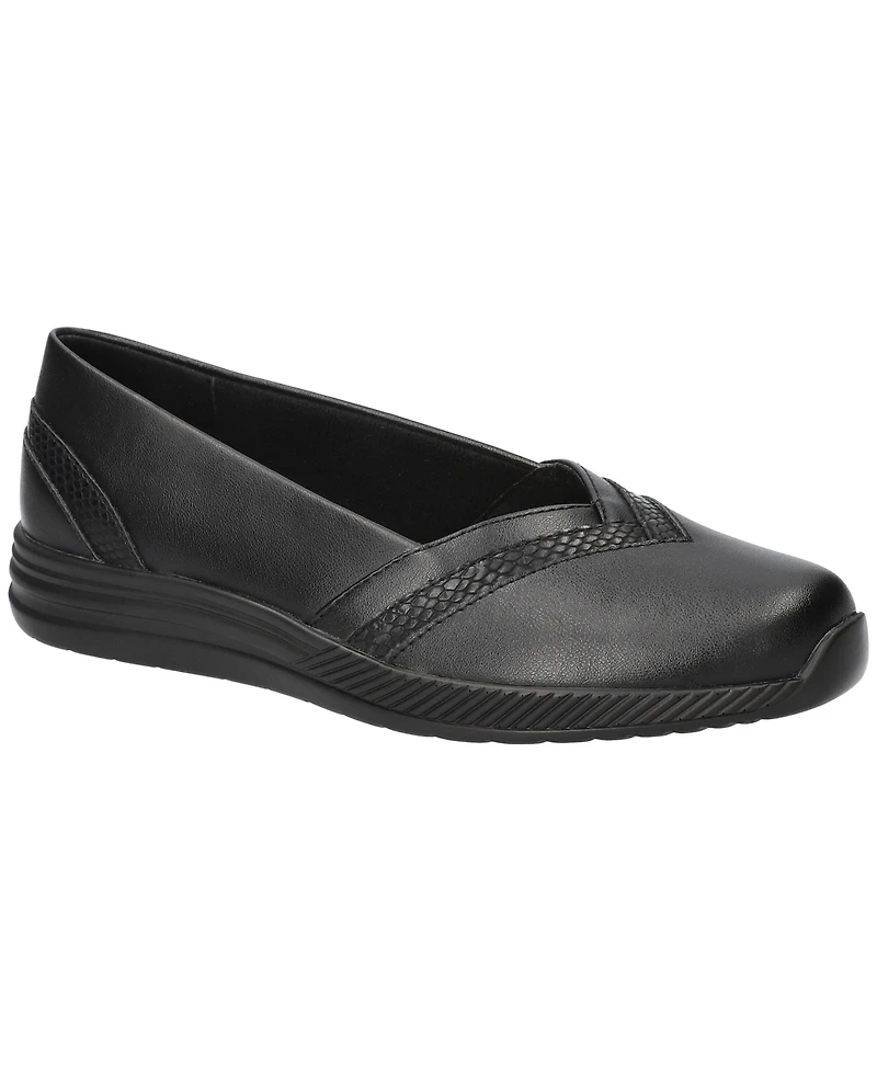 Easy Street Women's Keira Comfort Slip-On Ballet Flats