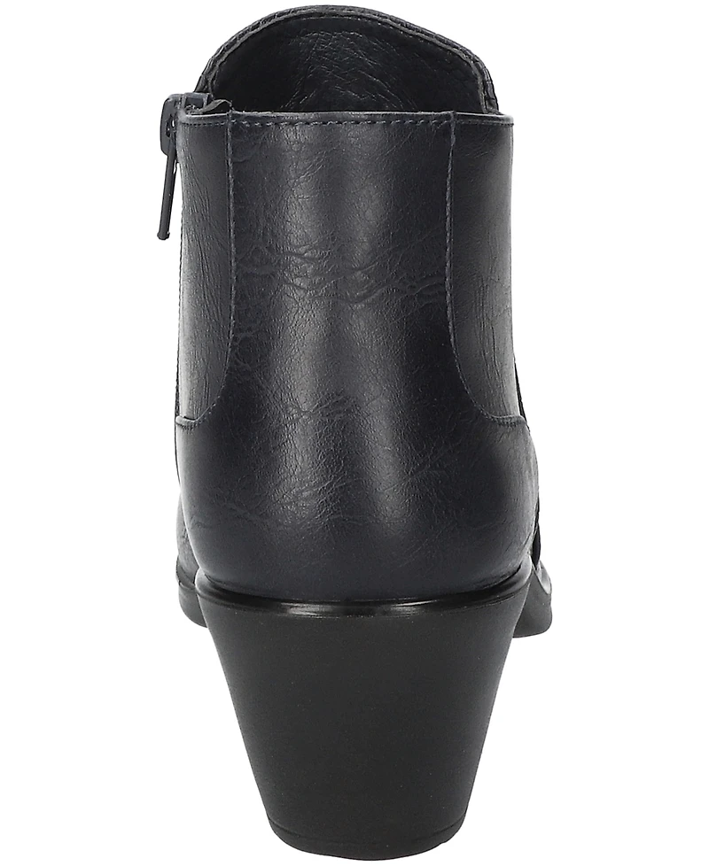Easy Street Women's Langley Zipper Ankle Boots