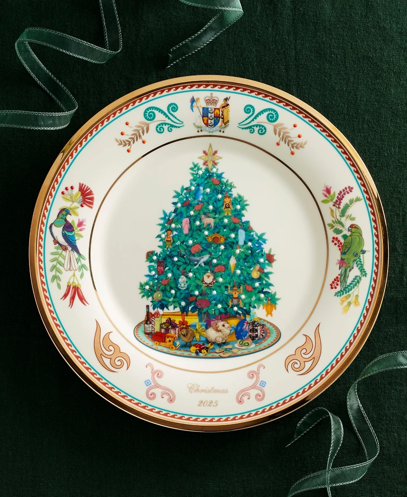 Lenox 2025 Trees Around The World Plate, New Zealand