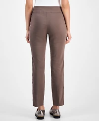 Jm Collection Petite Studded-Rivet Straight-Leg Pants, & Short, Created for Macy's
