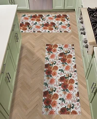 Laura Ashley Imagine Printed Chenille 2-Pc. Runner Rug Set