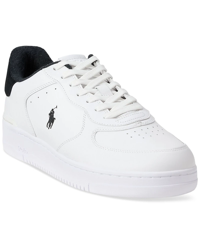 Polo Ralph Lauren Men's Masters Court Leather Sneakers