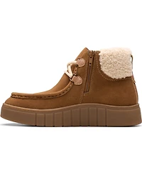 Clarks Women's Mykah Izzy Cozy Lace-Up Booties
