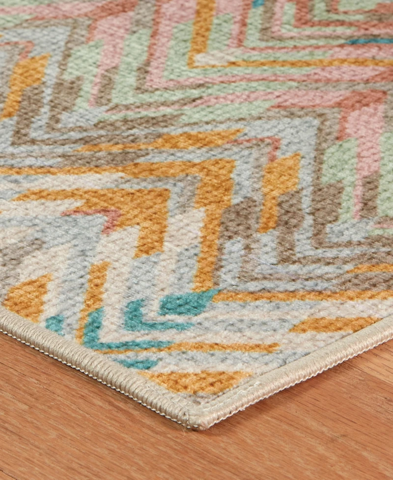 Dash and Albert Rugs by Annie Selke Seneca Machine Washable DA2343 5'x8' Area Rug