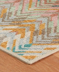 Dash and Albert Rugs by Annie Selke Seneca Machine Washable DA2343 5'x8' Area Rug