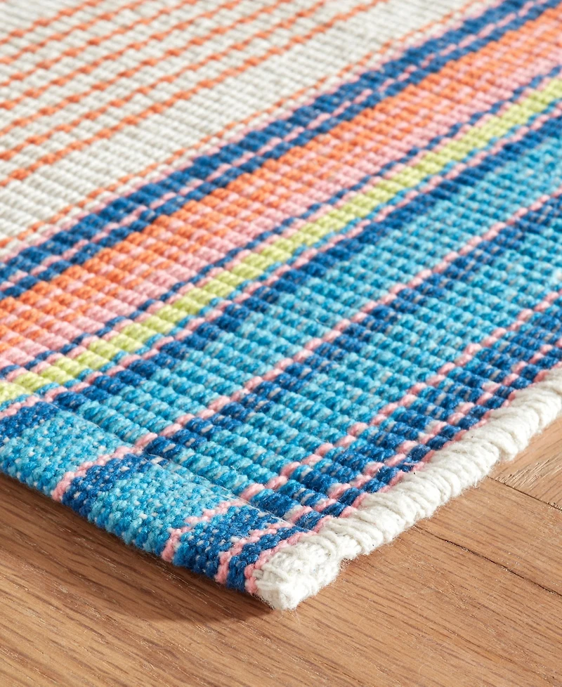 Dash and Albert Rugs by Annie Selke Sloane Stripe DA2028 9'x12' Area Rug