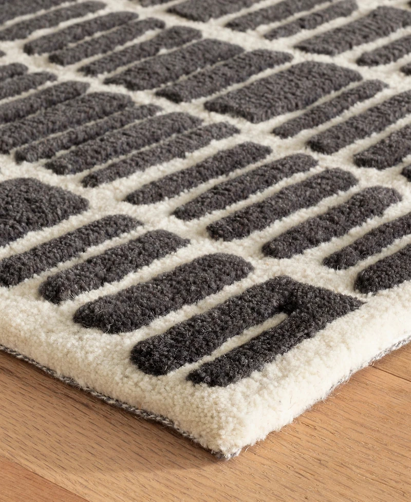Dash and Albert Rugs by Annie Selke Roark Wool DA1859 5'x8' Area Rug