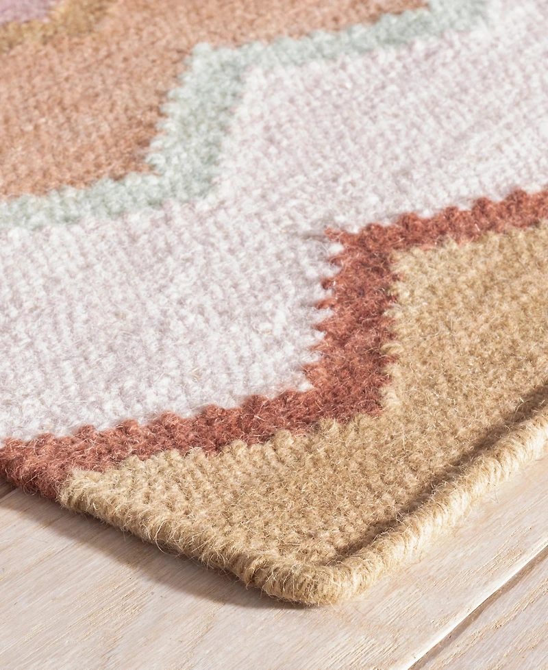 Dash and Albert Rugs by Annie Selke Safety Net Wool DA1779 9'x12' Area Rug