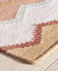 Dash and Albert Rugs by Annie Selke Safety Net Wool DA1779 9'x12' Area Rug