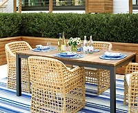 Dash and Albert Rugs by Annie Selke Skyler Stripe Indoor/Outdoor DA1360 9'x12' Area Rug