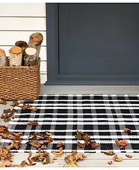 Dash and Albert Rugs by Annie Selke Tattersall Indoor/Outdoor DA982 8'x10' Area Rug