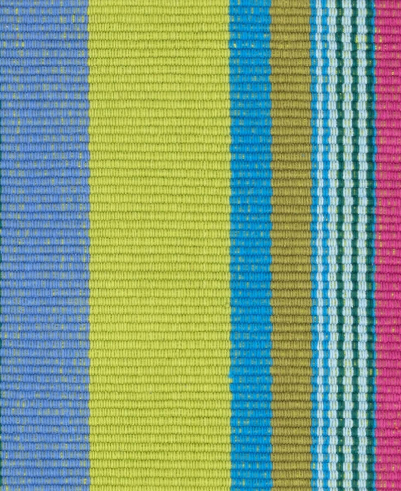 Dash and Albert Rugs by Annie Selke Mellie Stripe Cotton RDA437 4'x6' Area Rug