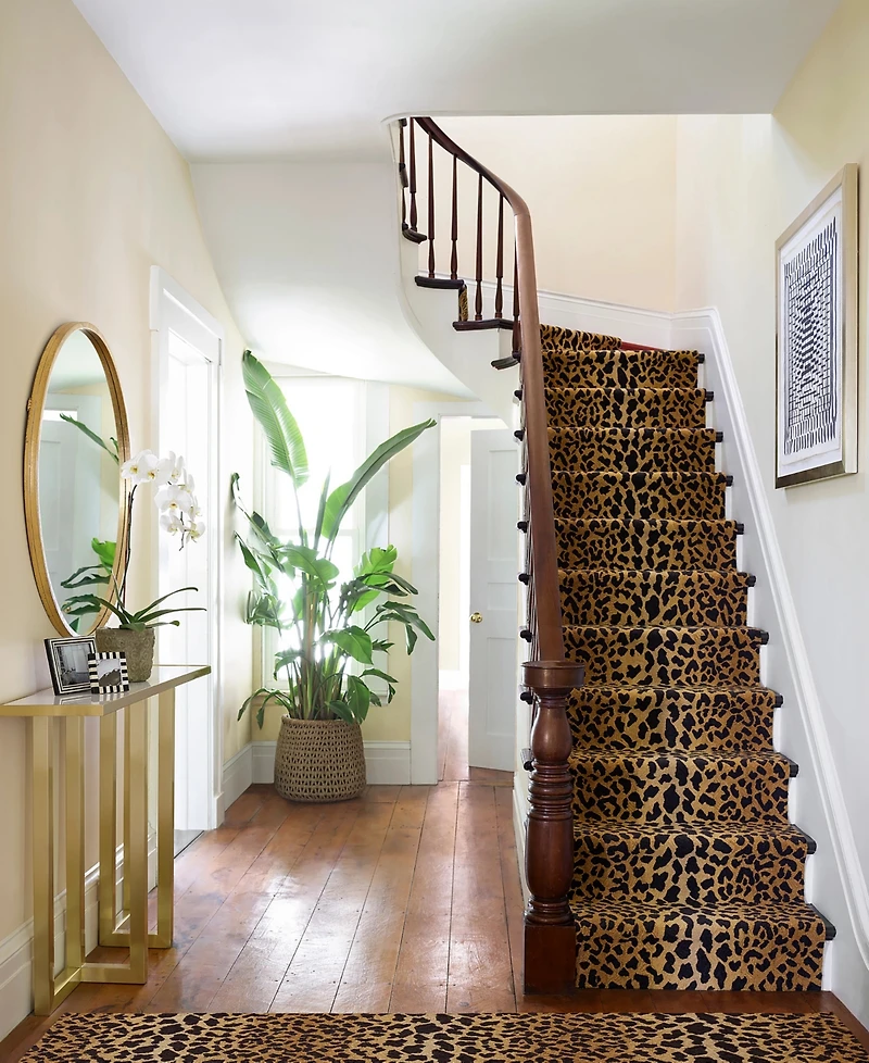 Dash and Albert Rugs by Annie Selke Leopard RDA372 2'6"x8' Runner Area Rug