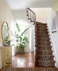 Dash and Albert Rugs by Annie Selke Leopard RDA372 2'6"x8' Runner Area Rug