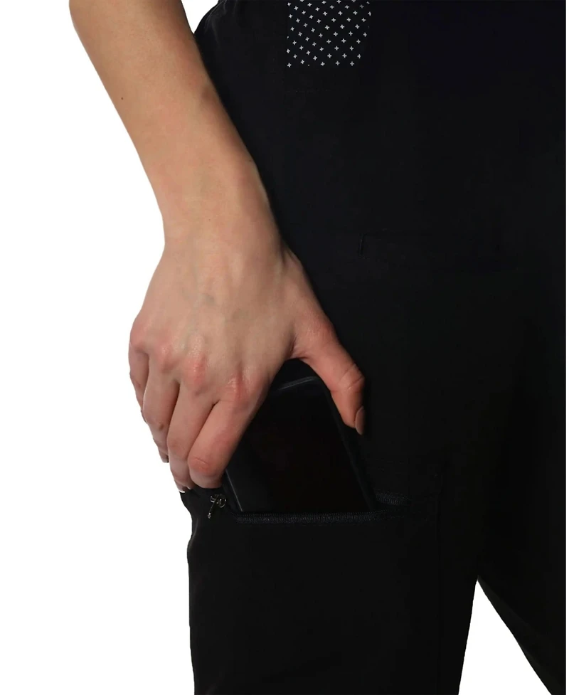 Members Only Women's Reus Open Bottom Scrub Pants