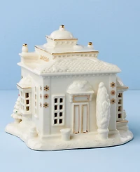 New For 2025! Lenox Mistletoe Park Light-Up Flower Shop Figurine