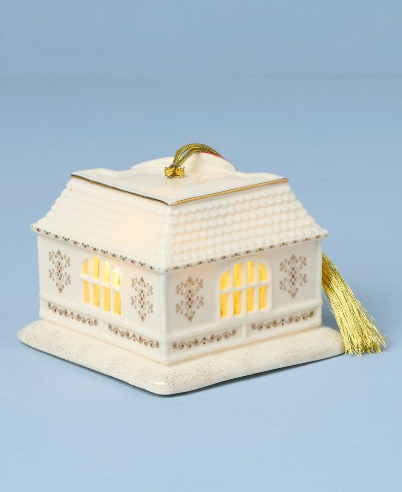 New For 2025! Lenox Mistletoe Park Diner Lit Ornament, Exclusively at Macy's