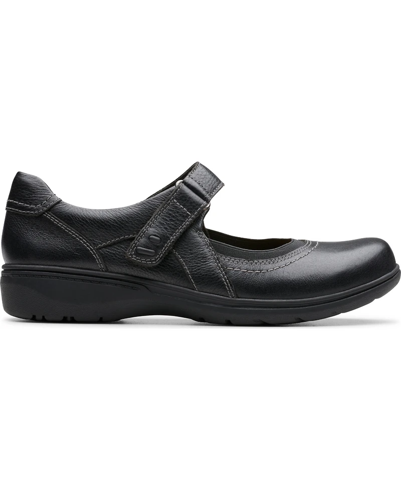 Clarks Women's Carleigh Madi Round Toe Mary Jane Flats