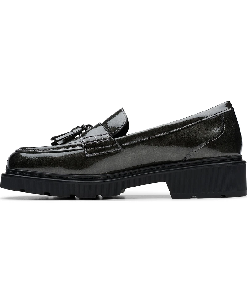 Clarks Women's Lauryl Tassel Slip-On Loafers