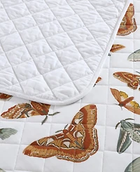 Eddie Bauer Wilford Butterfly Cotton Reversible 2-Pc. Quilt Set, Twin