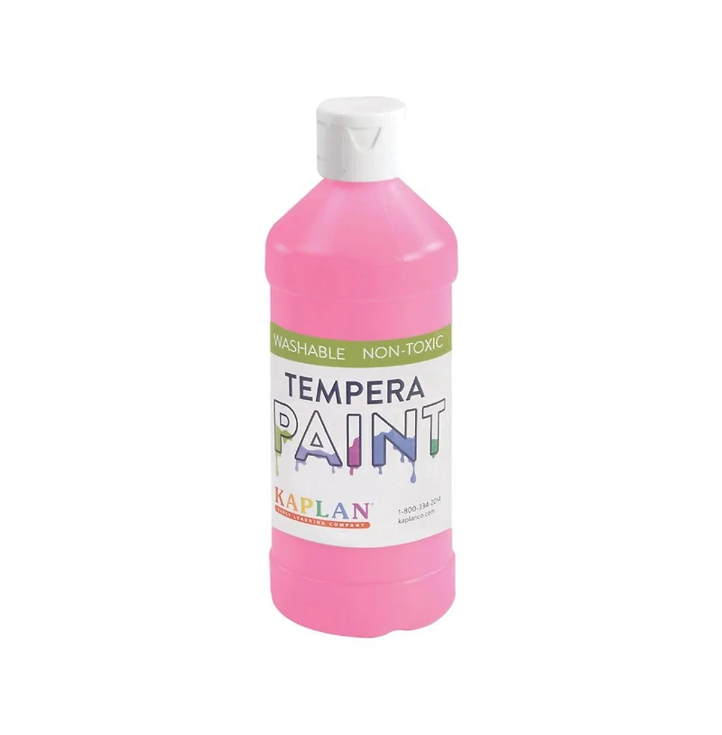 Kaplan Early Learning Kaplan Kolors Fluorescent Tempera - Set of 6