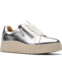 Clarks Women's Mykah Joy Round Toe Sneakers