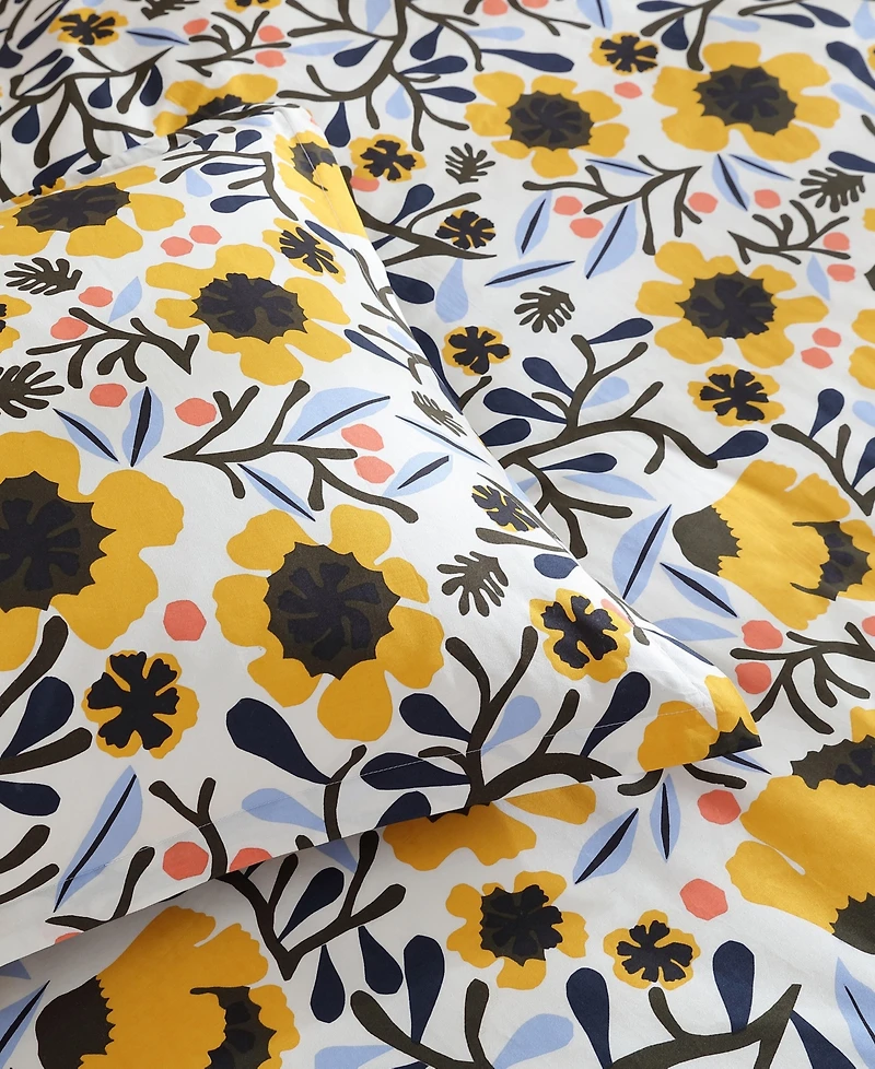 Marimekko Mykero Cotton Percale 3-Pc. Comforter Set