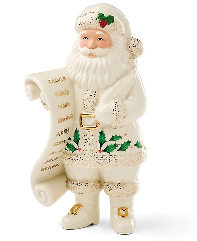 Lenox 2025 Santa with List Figurine