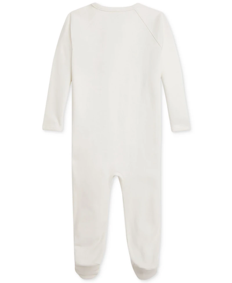 Polo Ralph Lauren Baby Boys Cotton Footed Coveralls