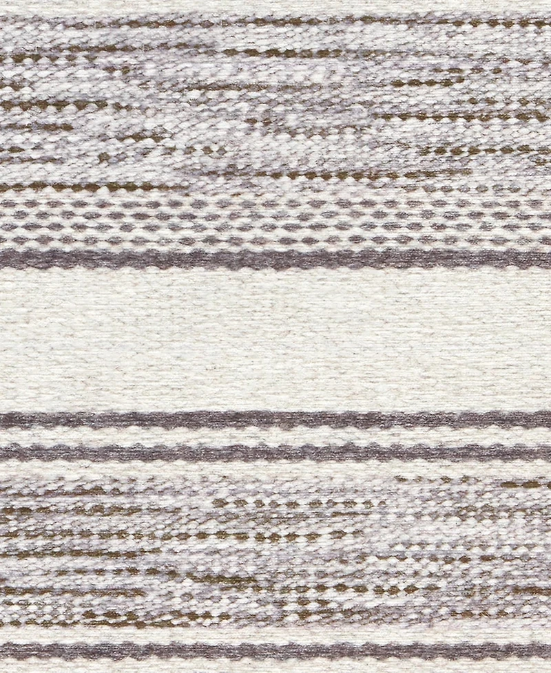 Dash and Albert Rugs by Annie Selke Ellington Stripe Machine Washable DA2340 6'x9' Area Rug