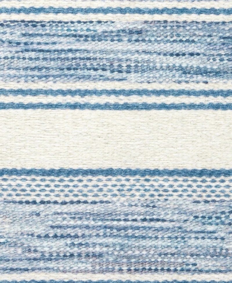 Dash and Albert Rugs by Annie Selke Ellington Stripe Machine Washable DA2339 3'x5' Area Rug