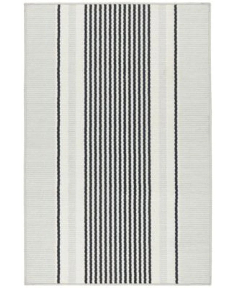 Dash Albert Rugs By Annie Selke Gunner Stripe Machine Washable Da2038 Rug Collection