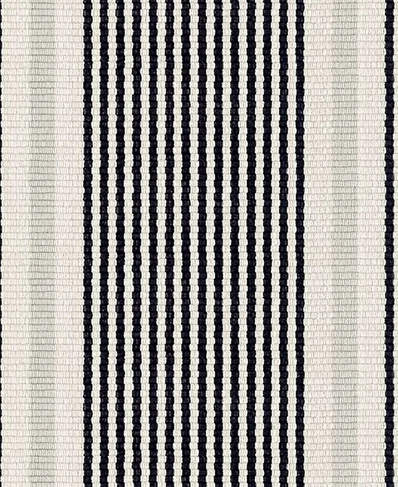 Dash and Albert Rugs by Annie Selke Gunner Stripe Machine Washable DA2038 6'x9' Area Rug