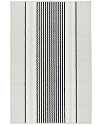 Dash and Albert Rugs by Annie Selke Gunner Stripe Machine Washable DA2038 3'x5' Area Rug