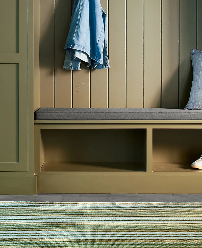Dash and Albert Rugs by Annie Selke Caravan Stripe Machine Washable DA2034 2'x3' Area Rug