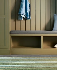 Dash and Albert Rugs by Annie Selke Caravan Stripe Machine Washable DA2034 2'x3' Area Rug
