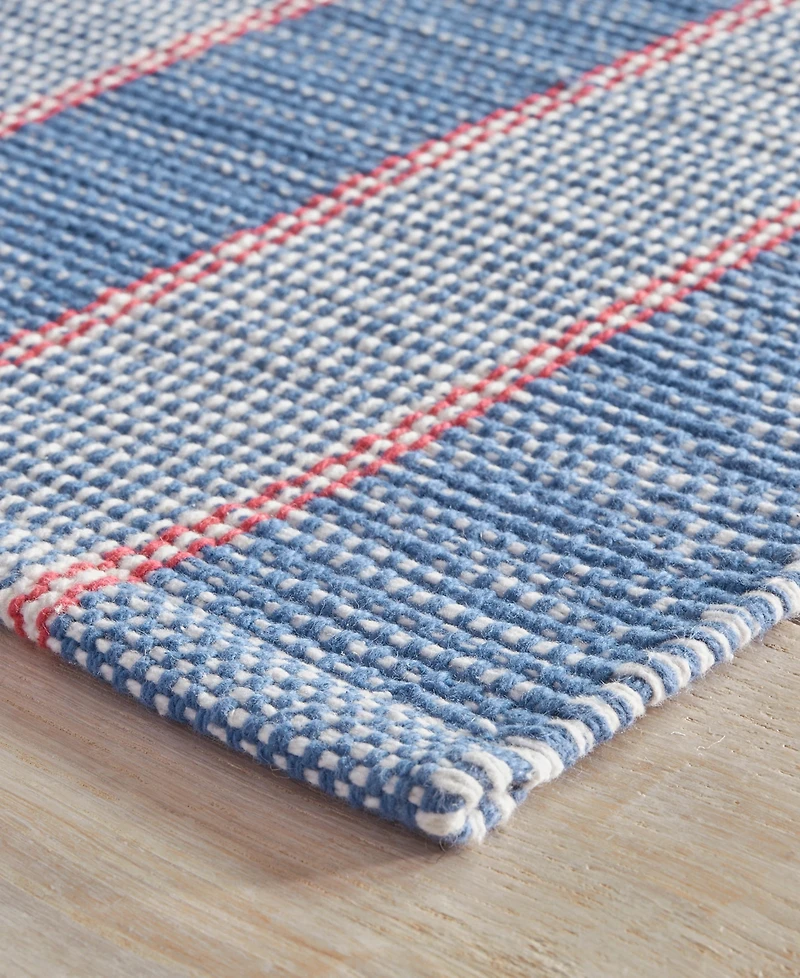 Dash and Albert Rugs by Annie Selke Hillsgrove Stripe DA1958 3'x5' Area Rug