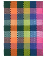 Dash and Albert Rugs by Annie Selke Happy Plaid Indoor/Outdoor DA1798 5'x8' Area Rug
