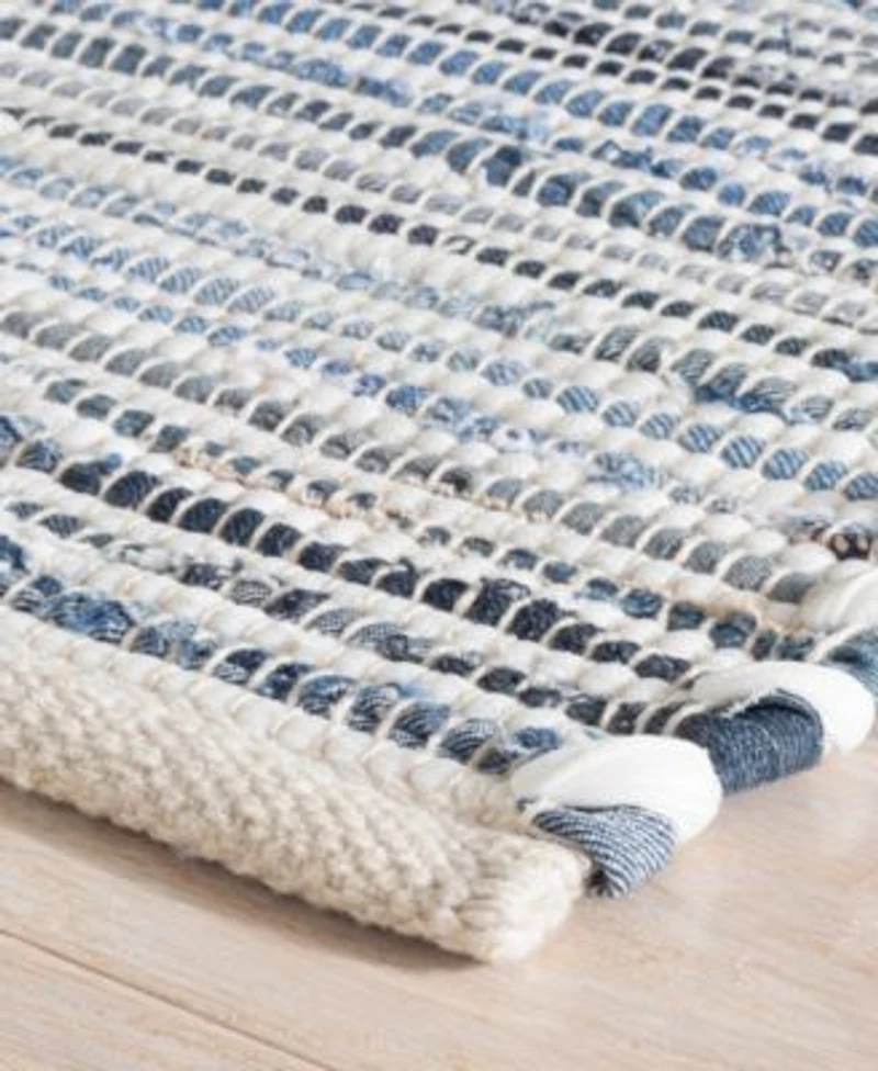 Dash Albert Rugs By Annie Selke Denim Rag Ribbed Da1678 Rug Collection