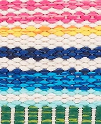 Dash and Albert Rugs by Annie Selke Bright Stripe Indoor/Outdoor DA1087 2'x3' Area Rug