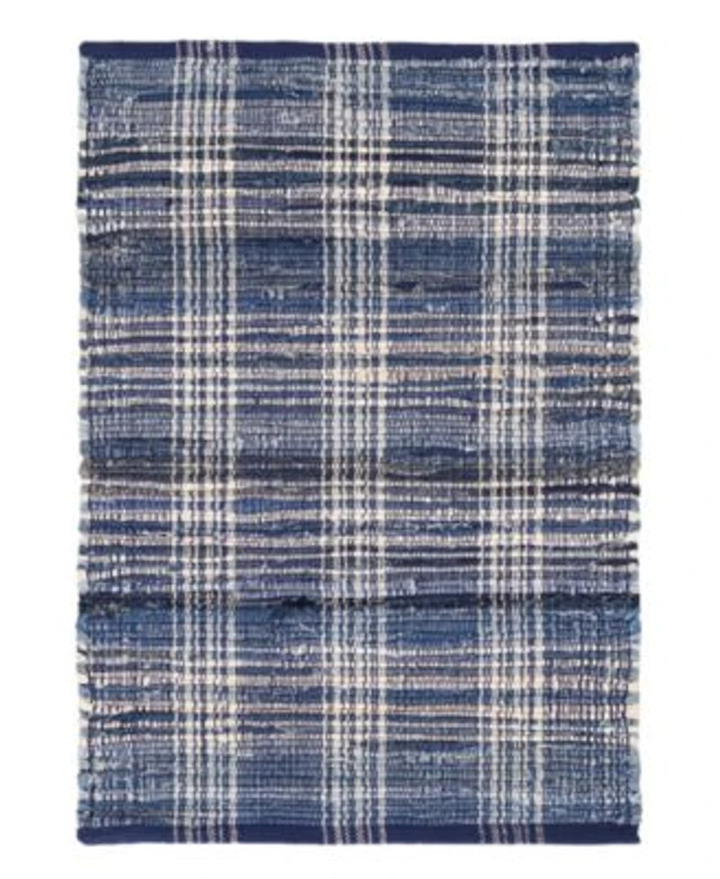 Dash Albert Rugs By Annie Selke Denim Plaid Da515 Rug Collection