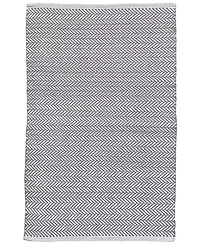 Dash and Albert Rugs by Annie Selke Herringbone Indoor/Outdoor DA289 2'6''x12' Runner Area Rug
