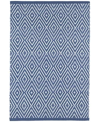 Dash and Albert Rugs by Annie Selke Diamond Indoor/Outdoor RDB098 2'6''x12' Runner Area Rug