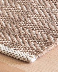 Dash and Albert Rugs by Annie Selke Herringbone Cotton RDA359 2'x3' Area Rug