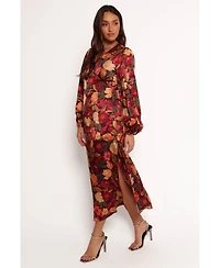 Petal and Pup Women's Zimmer Long Sleeve Maxi Dress