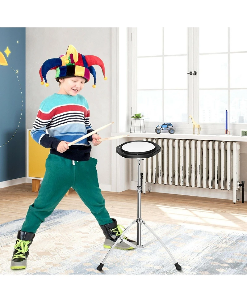 Mecale 32 Note Glockenspiel Xylophone Percussion Bell Kit with Adjustable Stand