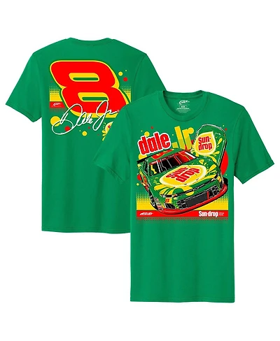 Jr Motorsports Official Team Apparel Men's Kelly Green Dale Earnhardt Jr. Sun Drop 8 Camaro T-Shirt