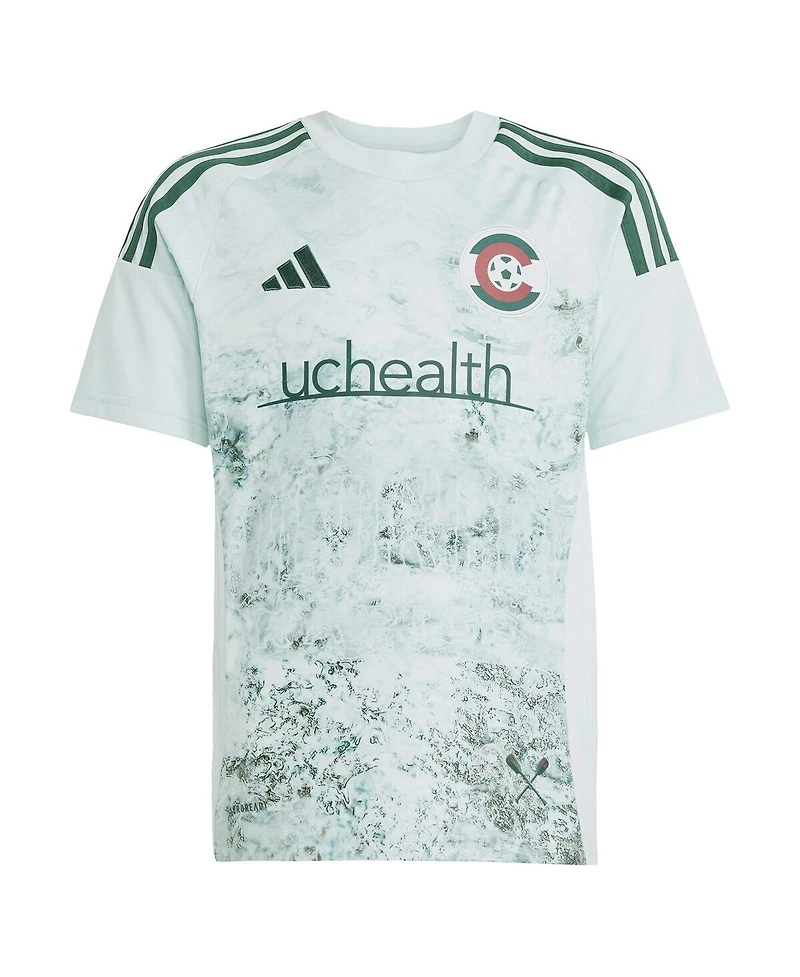 Adidas Big Boys and Girls Rafael Navarro Green Colorado Rapids 2025 Headwaters Replica Player Jersey