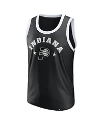 Fanatics Men's Black Indiana Pacers Mesh Tank Top
