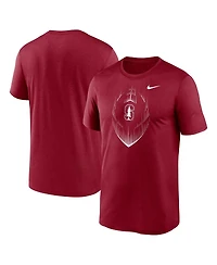 Nike Men's Cardinal Stanford Primetime Legend Icon Performance T-Shirt